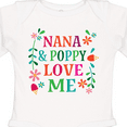 thumbnail image 4 of Inktastic Nana and Poppy Love Me Boys or Girls Long Sleeve Baby Bodysuit, 4 of 5