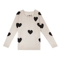 thumbnail image 4 of Tricot pour Femmes Saint-Valentin Doux Confortable Coupe Ample Décontracté Hiver Chaud Col Roulé Haut, 4 of 5
