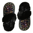 thumbnail image 4 of Slippers for Women,Sequined Fashion Casual Lined Slippers Carnival,Womens Slippers,Multicolour,8.5, 4 of 9