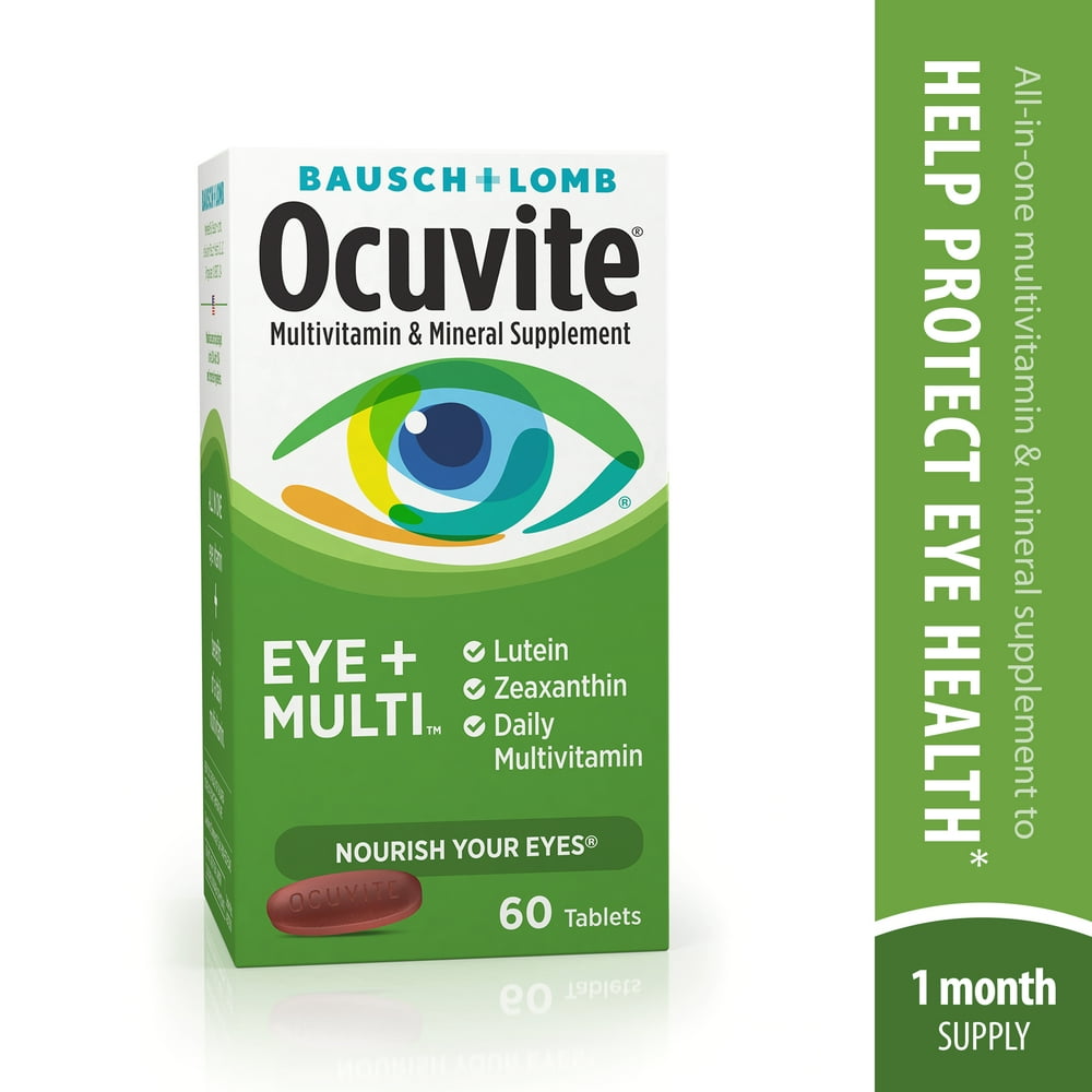 Ocuvite® Eye + Multi™ Vitamin & Mineral Supplement 60 ct Tablets
