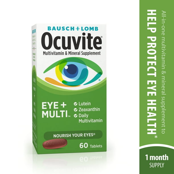 Ocuvite® Eye + Multi™ Vitamin & Mineral Supplement 60 ct Tablets
