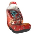 thumbnail image 1 of Wukai Space Skeleton Art Full Set Car Seat Covers with Soft Padding Universal Auto Front Seats Protector and Cushion Mat, 1 of 5