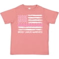 thumbnail image 3 of Inktastic Breast Cancer Awareness Pink Ribbons and Flag Boys or Girls Toddler T-Shirt, 3 of 5