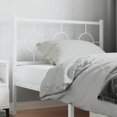 thumbnail image 1 of vidaXL Metal Headboard White 100 cm, 1 of 4