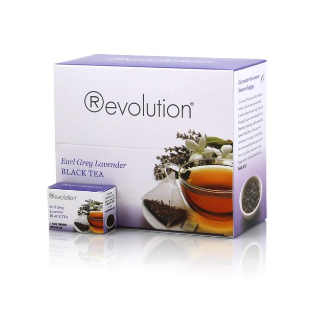 Revolution Tea Earl Grey Lavender Black Tea Premium Full Leaf Infuser Teabags Improve Digestion 30 Bags Walmart Com