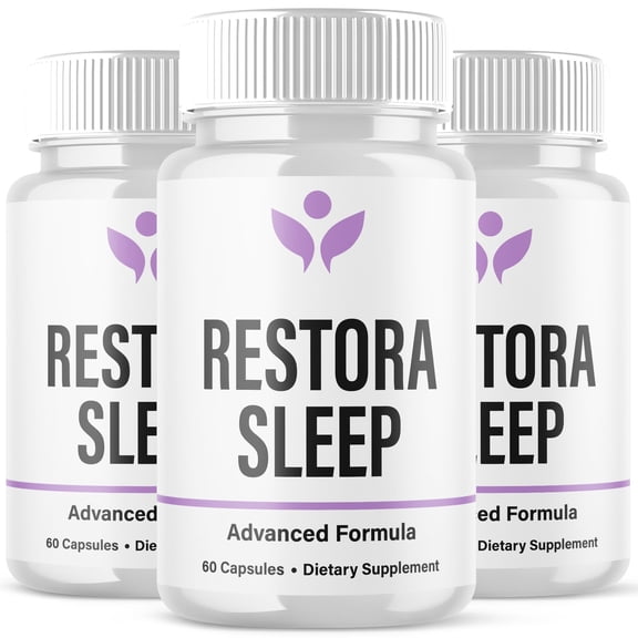 Restora Sleep Advanced Formula Brain Support Pills Maximum Strength Supplement RestoraSleep 180 Capsules