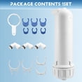 thumbnail image 5 of Carcasa de Membrana para Purificador de Agua, Dispensador de Agua Doméstico, Accesorios de Ósmosis Inversa y Ultrafiltración., 5 of 5