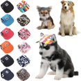 thumbnail image 3 of KAIYANG Gorra de béisbol para perros ajustable para deportes al aire libre, protección solar, sombrero para perros con orificios para las orejas para perros y mascotas (estilo XL 1, estilo 2), 3 of 5