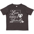 thumbnail image 3 of Inktastic Love Makes a Family- Hearts and Arrow Boys or Girls Toddler T-Shirt, 3 of 5