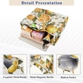 thumbnail image 3 of FORMRS Womens Corduroy Tote Bag Crossbody Shoulder Handbag with Pocket, Oranges Watercolor, 3 of 7