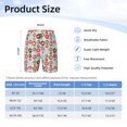 thumbnail image 4 of Cauagu Colorful Donuts Print Swim Trunks for Men,Youth Boys Swim Shorts Compression Liner Beach Shorts Boys' Swimming Shorts 7-20 Years Bathing Suit-Small, 4 of 7