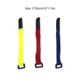 thumbnail image 4 of 10 Pieces Package Tie Pipe Cable Tent Luggage Adhesive Pack Strap Portable Camping Packaging Storage String Rope Yellow, 4 of 8