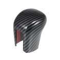 thumbnail image 1 of Para Honda Civic 11th 2022 Gear Shifter Head Cover Full Trim Edge Fit Auto Transmission Change Palanca Decoración interior para Sedan LX EX EX-L Patrón de fibra de carbono, 1 of 7