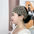 thumbnail image 5 of Gorro para la cabeza con bolsa de flores bordadas con cuentas, gorro para el pelo, pañuelo para la cabeza, gorro para el pelo blanco, tocado, 5 of 5
