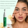 thumbnail image 3 of 5% Caffeine Brightening Eye Cream, Depuffing & Hydrating Treatment for Dark Circles, Vitamin C Infused Eye Gel for Under Eye Bags & Wrinkles, 3 of 9