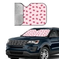 thumbnail image 3 of Kdxio Cute Pig Nose Print Front Windshield Sun Shade,Folding Auto Sunshade for Car Truck SUV-Small, 3 of 7