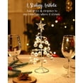 thumbnail image 2 of Adorno navideño con bola de cristal, escritorio con luz LED de 10.8", 2 of 5