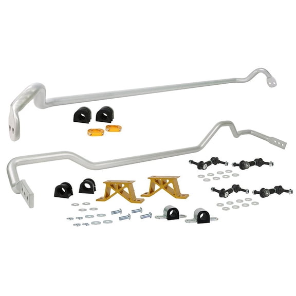 Whiteline Front (24mm) and Rear (24mm) Swaybar Kit; fits Subaru Impreza 07 Fits select: 2007 SUBARU IMPREZA WRX STI