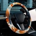 thumbnail image 6 of Squirrel 14.5 Inch Printing PVC Leather Auto Accessories Steering Wheel Cover Car Wheel Covers, 6 of 6