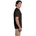 thumbnail image 4 of Hanes ComfortBlend EcoSmart T-Shirt à Col Ras du Cou pour Hommes, 3X, Chocolat Foncé, 4 of 6