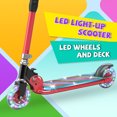 thumbnail image 2 of HOVERSTAR Trottinette pour Enfants, Roues et Pédale Lumineuses à LED, 3 Hauteurs Réglables (27, 29, 31 Pouces) Convient à Plus d'Âges d'Enfants, 2 of 6