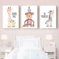thumbnail image 2 of 6Lienzos Decorativos Habitación Infantil Bebé Animales Selva, 2 of 5