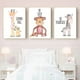 thumbnail image 2 of 6Lienzos Decorativos Habitación Infantil Bebé Animales Selva, 2 of 5