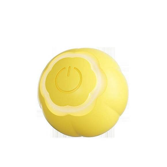 Dww-balle Intelligente Jaune Pour Chat, Jouet Interactif Pour Chat, Rotation Automatique 360 Degrs Et Chargement Usb, Jouet Interactif Pour Chat D'in