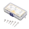 thumbnail image 1 of Hex Drill Screws, 80Pcs Robust Corrosion Resistance Hex Screws With Pad For Garage For Office, 1 of 8
