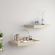 thumbnail image 2 of Estantes Flotantes de Pared vidaXL en MDF Acabado Roble Panal 2 Piezas, 2 of 7