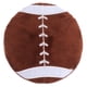 thumbnail image 1 of KAKOWELY 1 disco volador de peluche con forma de rugby, juguete interactivo para lanzar perros, juguete de entrenamiento para mascotas., 1 of 4