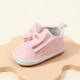 thumbnail image 4 of Eltusu Toddler Girls Sneakers, PU Slip on Breathable Soft Walking Shoes Pink Size 6 US, 4 of 6