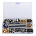thumbnail image 3 of Double Cap Rivets Set with Installation Tool DIY Leather Craft Hardware Accessories, 3 of 14