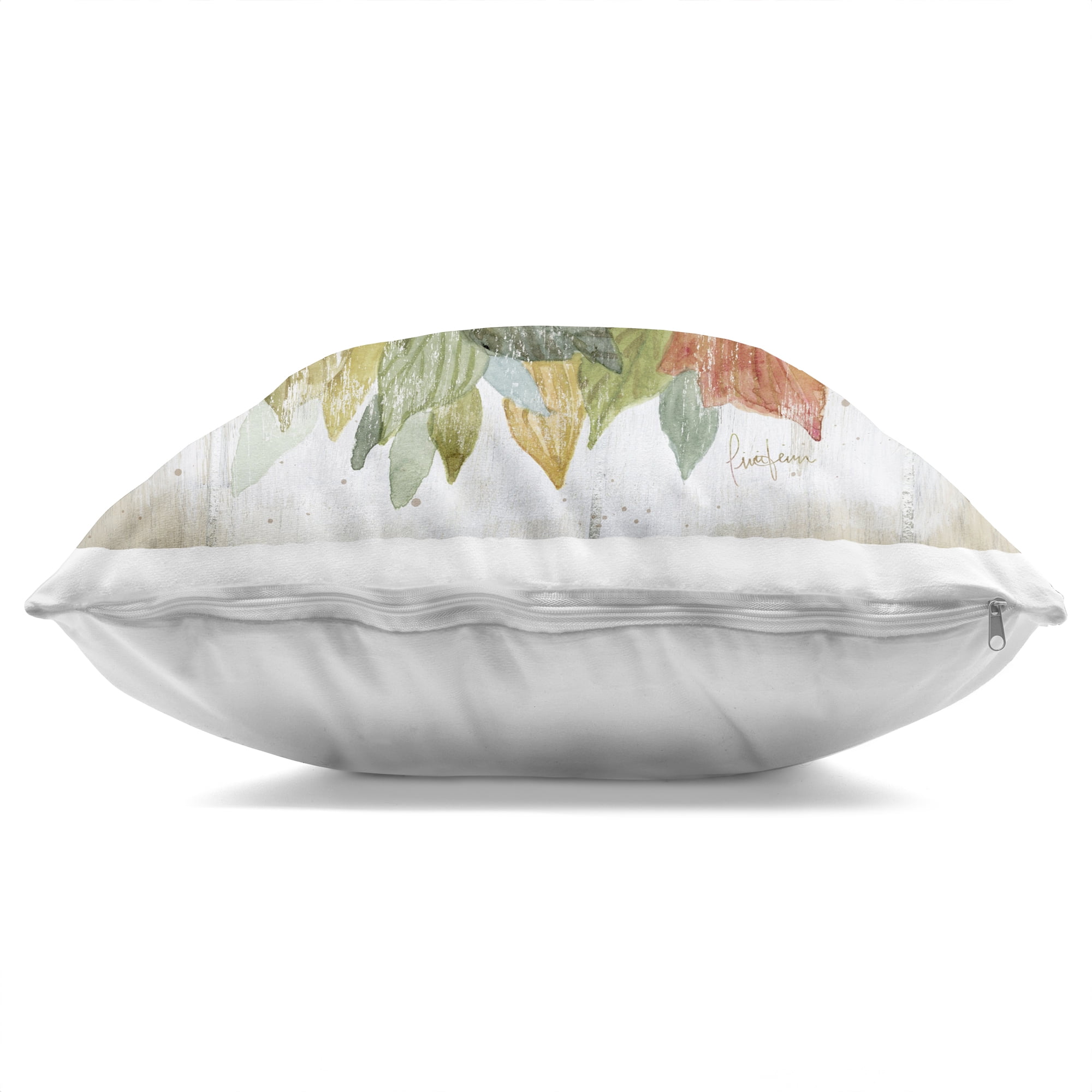 Stupell Industries Be Grateful Harvest Gourds Decorative Printed Throw Pillow, design by Livi and Finn