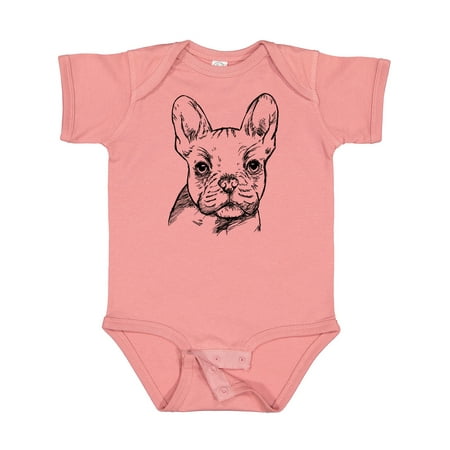 

Inktastic French Bulldog Portrait Gift Baby Boy or Baby Girl Bodysuit