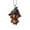 B, variant on YIKA Halloween Decoration Cute Halloween Pumpkin Skull Pendant Halloween Ornaments