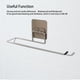thumbnail image 3 of Cateissary Portarrollos de papel higiénico colgante adhesivo, estante de montaje, dispensador sin perforaciones para baño, toallero de Metal, Almacenamiento y organización del hogar, 3 of 6