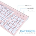 thumbnail image 4 of Wireless Keyboard Mouse Combo, cimetech Compact Full Size Wireless Keyboard and Mouse Set 2.4G Ultra-Thin Sleek Design for Windows, Computer, Desktop, PC, Notebook(Pink), 4 of 8