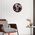 thumbnail image 3 of 10 Inch Wall Clock Battery Operated Silent Clock Decorative for Office, Kitchen, Outdoor, Living RoomOcean Ferry Pattern Nice, 3 of 4