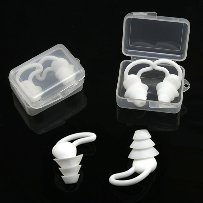 HEQUSIGNS 3Pairs Ear Plugs for Sleeping Noise Cancelling, Reusable