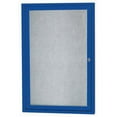 thumbnail image 5 of Aarco Products DCC2418RB 1-Door Enclosed Bulletin Board - Blue, 5 of 7