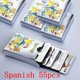 thumbnail image 3 of 5-55PCS cartas francaise español Gold Cards Spanish English Foil Gold silve Cards Metalicas Charizard Vmax Gx Game Card, 3 of 5