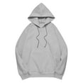 thumbnail image 6 of LTTVQM Hoodies for Teen Girls Cute Hoodie Oversized Preppy Basic Comfortable Soft Sweatshirts Tops Fall Winter 2026 Trendy Outfits Gray 3-14 Years, 6 of 6