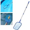 thumbnail image 5 of Pool Skimmer Net With Pole, Pool Net Fine Mesh Telescopic Pole Leaf Skimmer Mesh For Swimming Pool Hot Tub Spa Pond Cleaning, 5 of 5