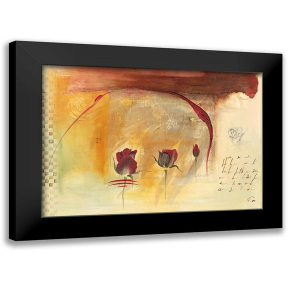 Leys, Gemma 14x11 Black Modern Framed Museum Art Print Titled - Corazon III