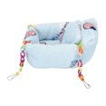 thumbnail image 2 of Hamster Hanging Warm Bed, Stylish Skin Friendly Comfortable Strawberry Pattern Hamster Hanging Hammock Color Chain Plush  For Resting For Hedgehog S,M,L, 2 of 8