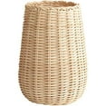 thumbnail image 1 of Handwoven Rattan Flower Vase, Small Wicker Tabletop Vase for Living Room Decorative Vase Home Decor, 1 of 5