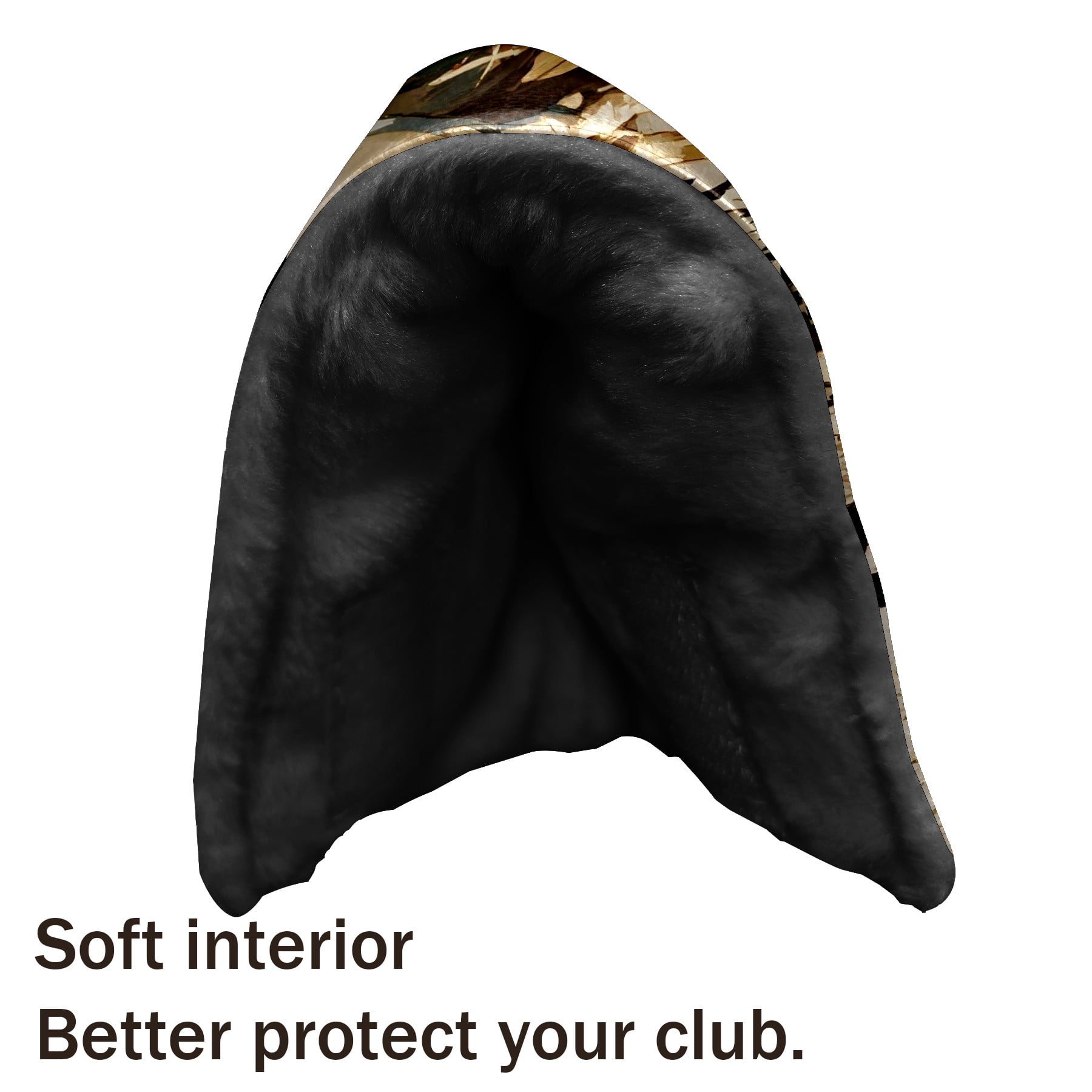 Golf Club Head Cover | Leather Golf Club Putte Headcover , Waterproof Golf Club Head Cover Set Driver Headcovers for Golf Clubs Men Women Horses