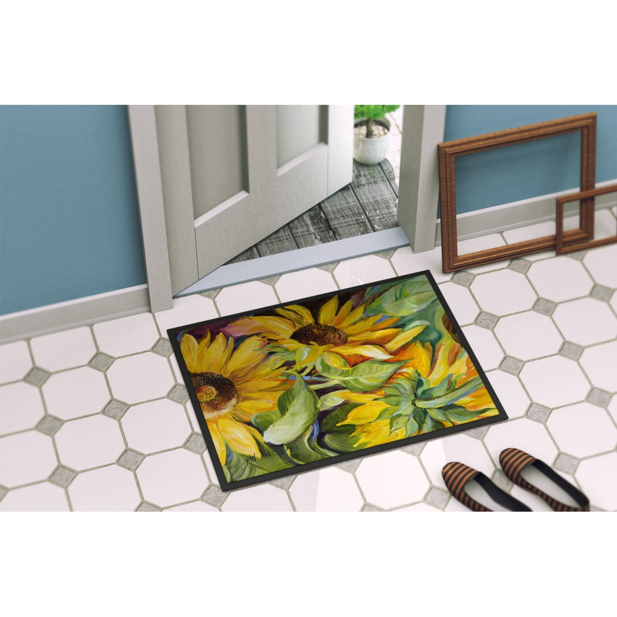 Sunflowers Door Mat