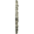 thumbnail image 4 of 30 3/8"W x 20 3/4"H x 1"P Kinsley Flowing Leaf Ceiling Medallion, Hand-Painted Castle Stone Crackle, 4 of 4